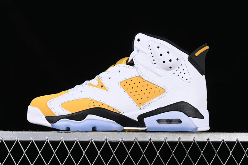 All categories Air Jordan Jordan series basketball shoes Air Jordan 6 Air Jordan 6 Retro "Yellow Ochre" AJ6 Joe 6 White Yellow CT8529-170
